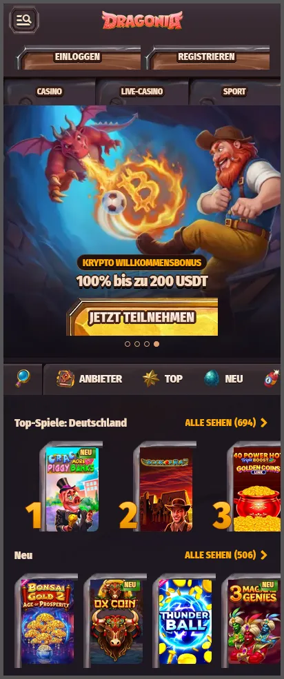 Dragonia Casino