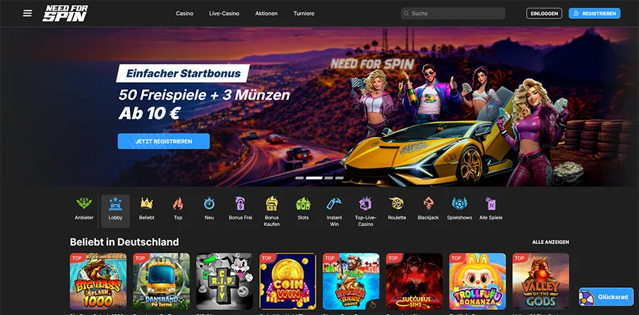 Need For Spin casino